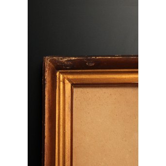 小山周次 水彩[眠る猫]　S2898　 