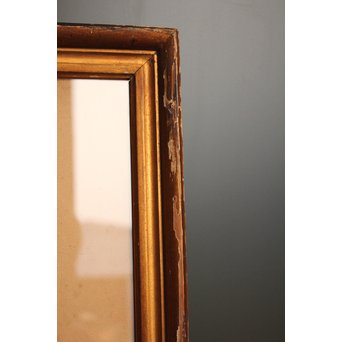 小山周次 水彩[眠る猫]　S2898　 