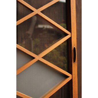 菱形市松模様ガラス建具　GD1017 