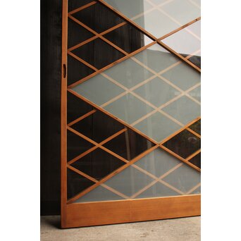 菱形市松模様ガラス建具　GD1017 