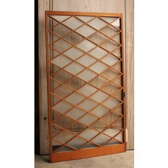 菱形市松模様ガラス建具　GD1017 