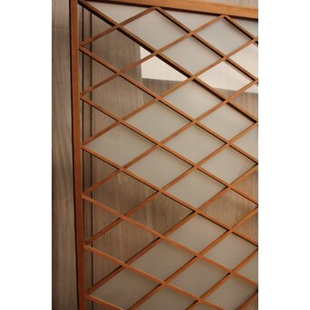 菱形市松模様ガラス建具　GD1017 