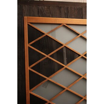 菱形市松模様ガラス建具　GD1017 