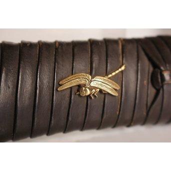 後藤誠意銘 日本刀拵 刀装具 勝虫と蜘蛛　S2899 