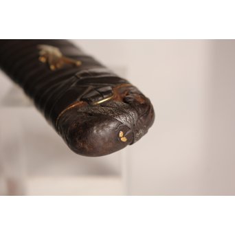 後藤誠意銘 日本刀拵 刀装具 勝虫と蜘蛛　S2899 