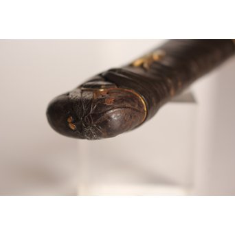 後藤誠意銘 日本刀拵 刀装具 勝虫と蜘蛛　S2899 