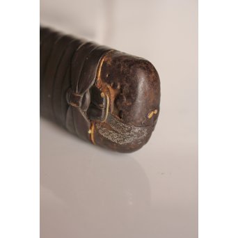 後藤誠意銘 日本刀拵 刀装具 勝虫と蜘蛛　S2899 