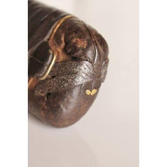 後藤誠意銘 日本刀拵 刀装具 勝虫と蜘蛛　S2899 