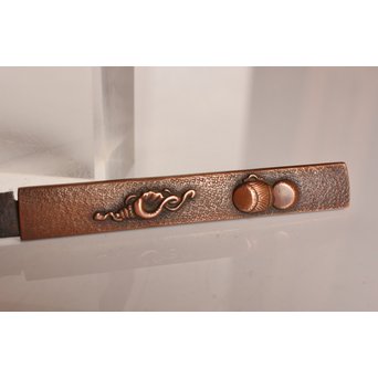 後藤誠意銘 日本刀拵 刀装具 勝虫と蜘蛛　S2899 