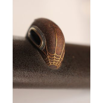 後藤誠意銘 日本刀拵 刀装具 勝虫と蜘蛛　S2899 