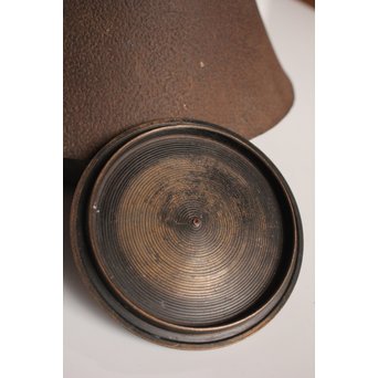 表千家十二世 惺斎好  富士型茶釜　K437 