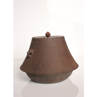 表千家十二世 惺斎好  富士型茶釜　K437