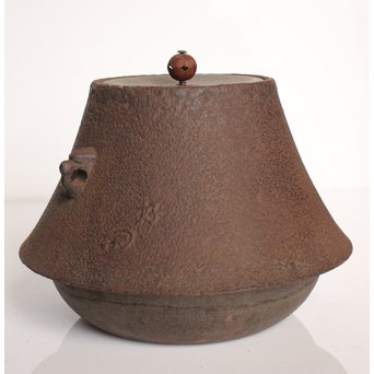 表千家十二世 惺斎好  富士型茶釜　K437 