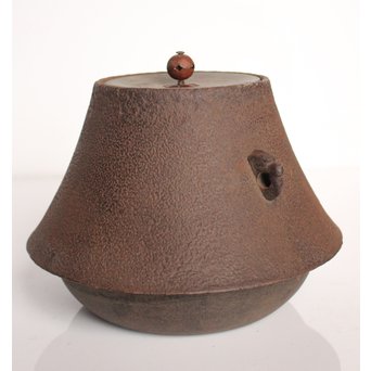 表千家十二世 惺斎好  富士型茶釜　K437 