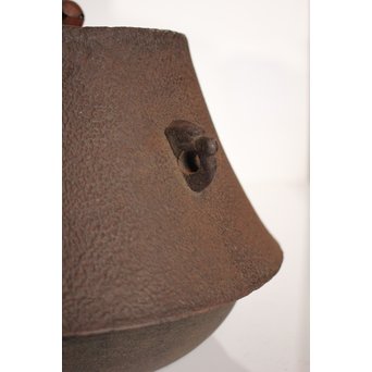 表千家十二世 惺斎好  富士型茶釜　K437 