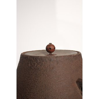 表千家十二世 惺斎好  富士型茶釜　K437 