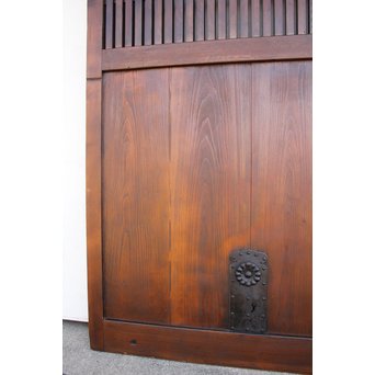 錠前付格子蔵戸　W527 