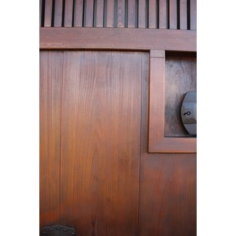 錠前付格子蔵戸　W527 