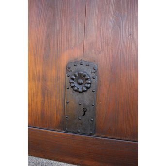 錠前付格子蔵戸　W527 