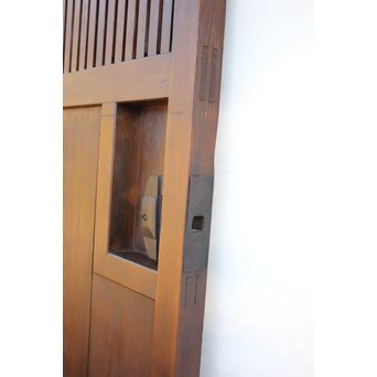 錠前付格子蔵戸　W527 