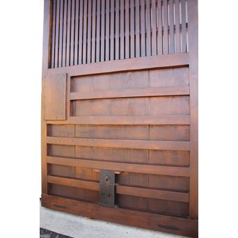 錠前付格子蔵戸　W527 