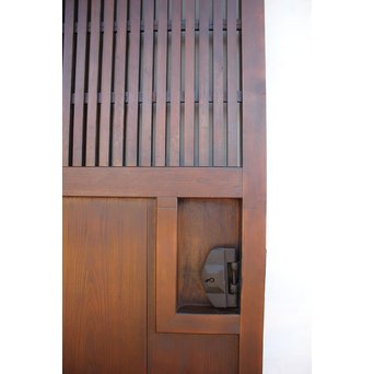 錠前付格子蔵戸　W527 