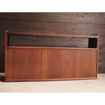 唐木造 南画木象嵌飾棚　G267 