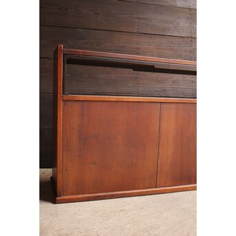 唐木造 南画木象嵌飾棚　G267 