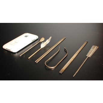 南鐐香道具 6点揃い　S2907 