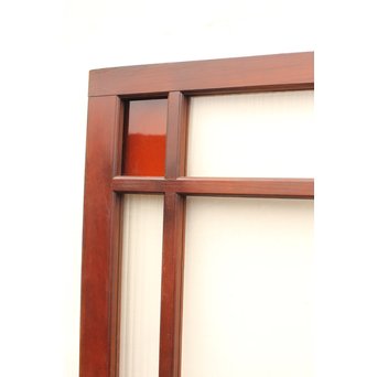 色ガラス明り取り/欄間　2枚1組　R2030 