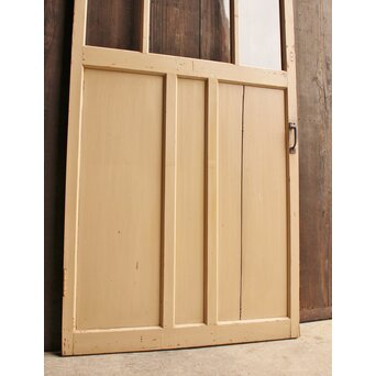 白いアンティークガラス戸　GD1021 