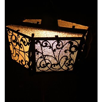 唐草シャンデリア照明　A1686 