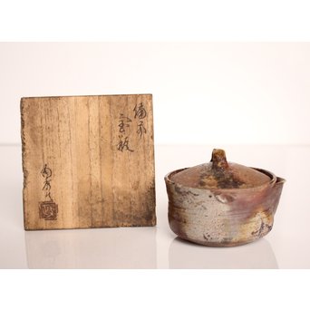 山本 陶秀　備前宝瓶　K446