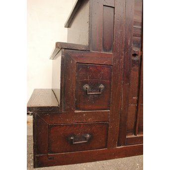 民藝 半間階段箪笥　I385 