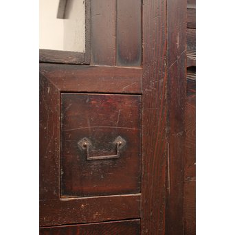 民藝 半間階段箪笥　I385 