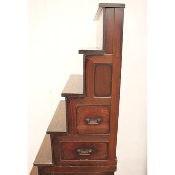 民藝 半間階段箪笥　I385 