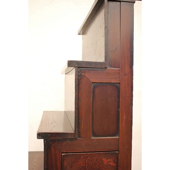 民藝 半間階段箪笥　I385 