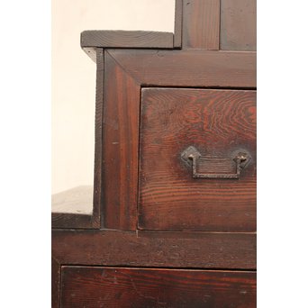 民藝 半間階段箪笥　I385 