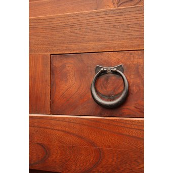 稀少 前面総欅一間水屋箪笥　I386 