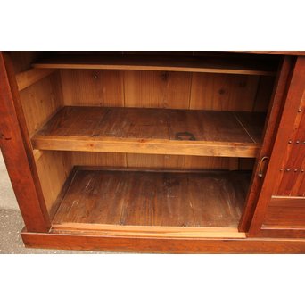 稀少 前面総欅一間水屋箪笥　I386 