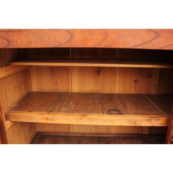 稀少 前面総欅一間水屋箪笥　I386 