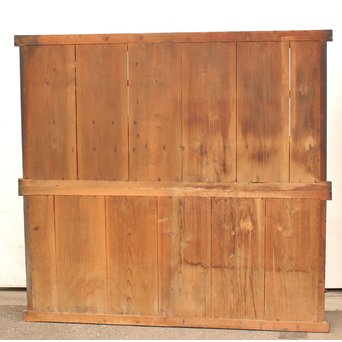 稀少 前面総欅一間水屋箪笥　I386 