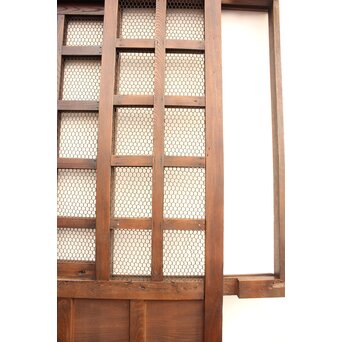 総欅升格子くぐり戸　W531 