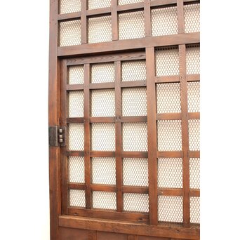 総欅升格子くぐり戸　W531 