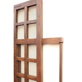 総欅升格子くぐり戸　W531 