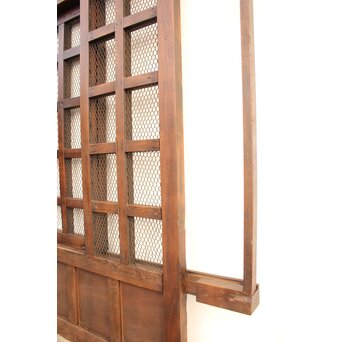 総欅升格子くぐり戸　W531 