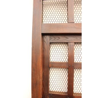 総欅升格子くぐり戸　W531 