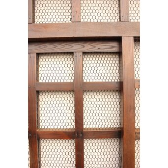 総欅升格子くぐり戸　W531 