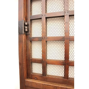 総欅升格子くぐり戸　W531 