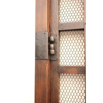 総欅升格子くぐり戸　W531 